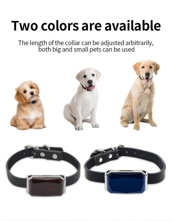 Waterproof 2G Intelligent Portable GPS Pet Collar with Free App - Anti-Lost Dog Tag Tracker - Image 3
