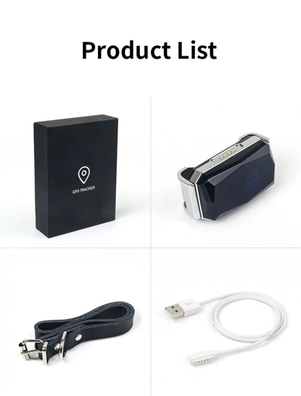 Waterproof 2G Intelligent Portable GPS Pet Collar with Free App - Anti-Lost Dog Tag Tracker - Image 7