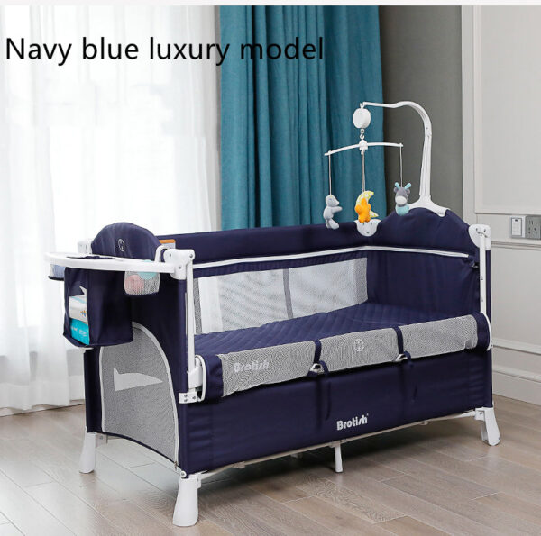 Multifunctional Baby Cot Splicing Large Bed Movable - Image 6